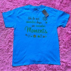 Blue Graphic Men's Polo Shirt